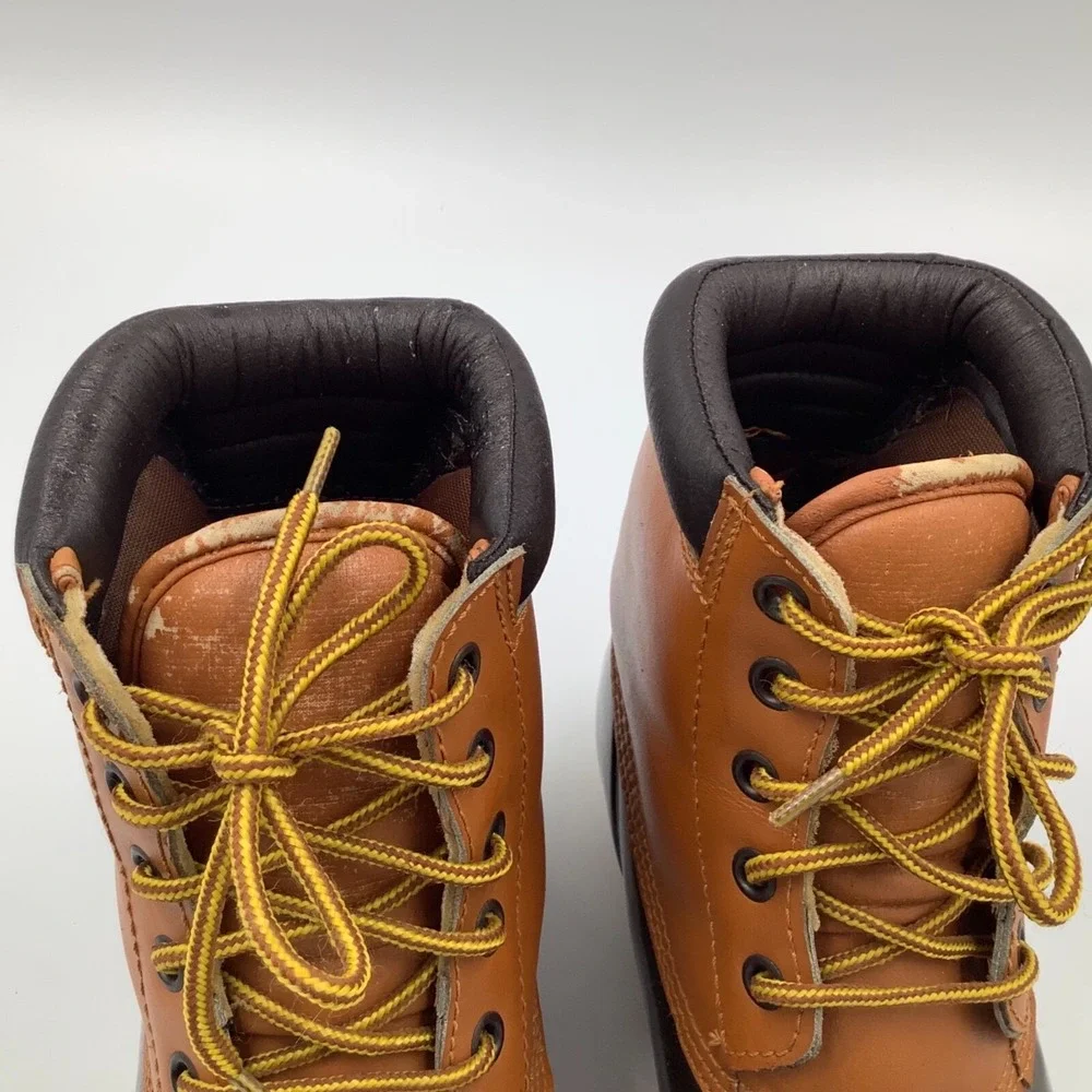 Norwester Steel Shank Winter Boots Men's‎ 5 Black Brown Corp core Trail Cabin